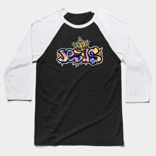 Jesus King of Kings Baseball T-Shirt